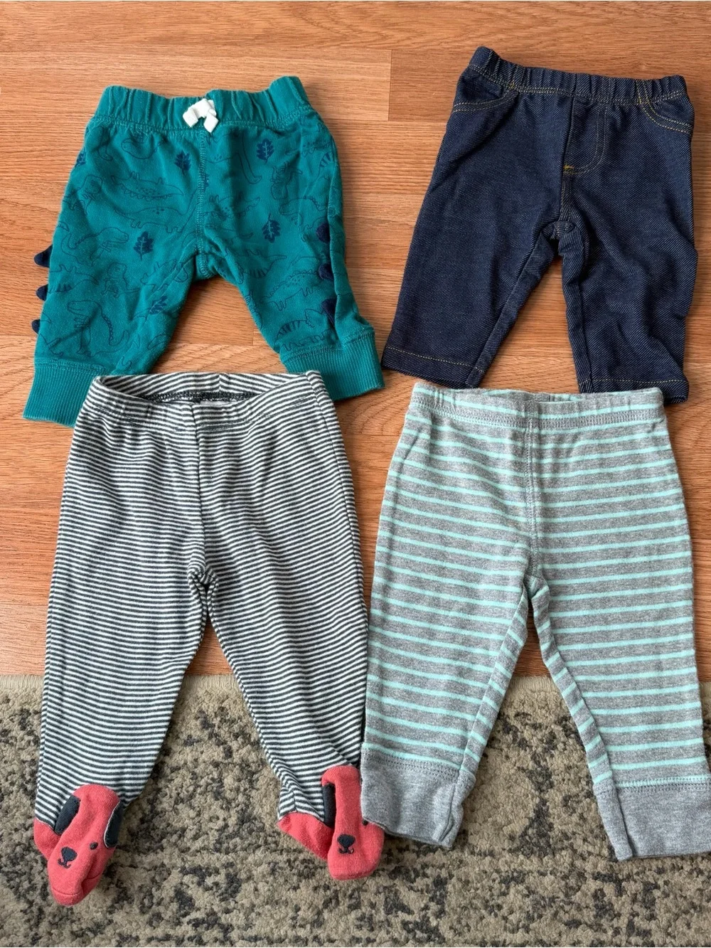 4 Pairs of Carters 3 Month Pants